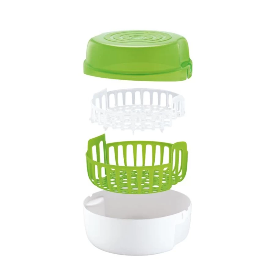 MAM Microwave Steam Sterilizer for Baby Bottles – Fast, Effective Germ-Free Cleaning