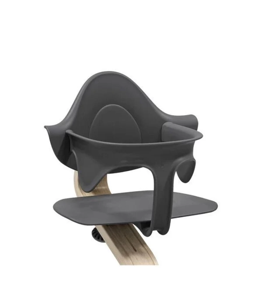 Stokke Nomi® Babyset - Premium Anthracite High Chair for Modern Nurseries