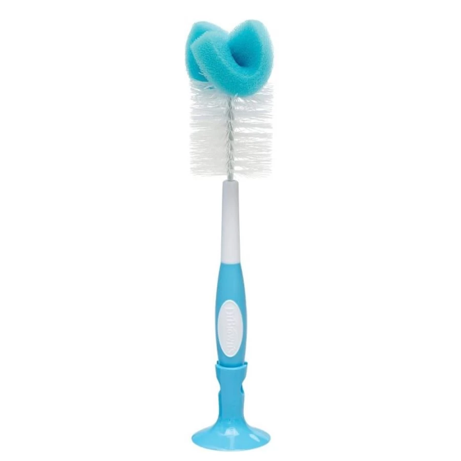 Baby Brands Dr. Brown's Bottle & Teat Cleaning Brush for Baby Bottles - Nipple & Spout Scrubber