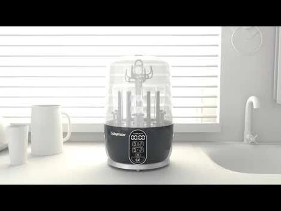 Babymoov Turbo Pure Advanced Baby Bottle Sterilizer for Efficient and Safe Sterilization