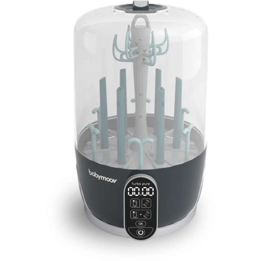 Babymoov Turbo Pure Advanced Baby Bottle Sterilizer for Efficient and Safe Sterilization