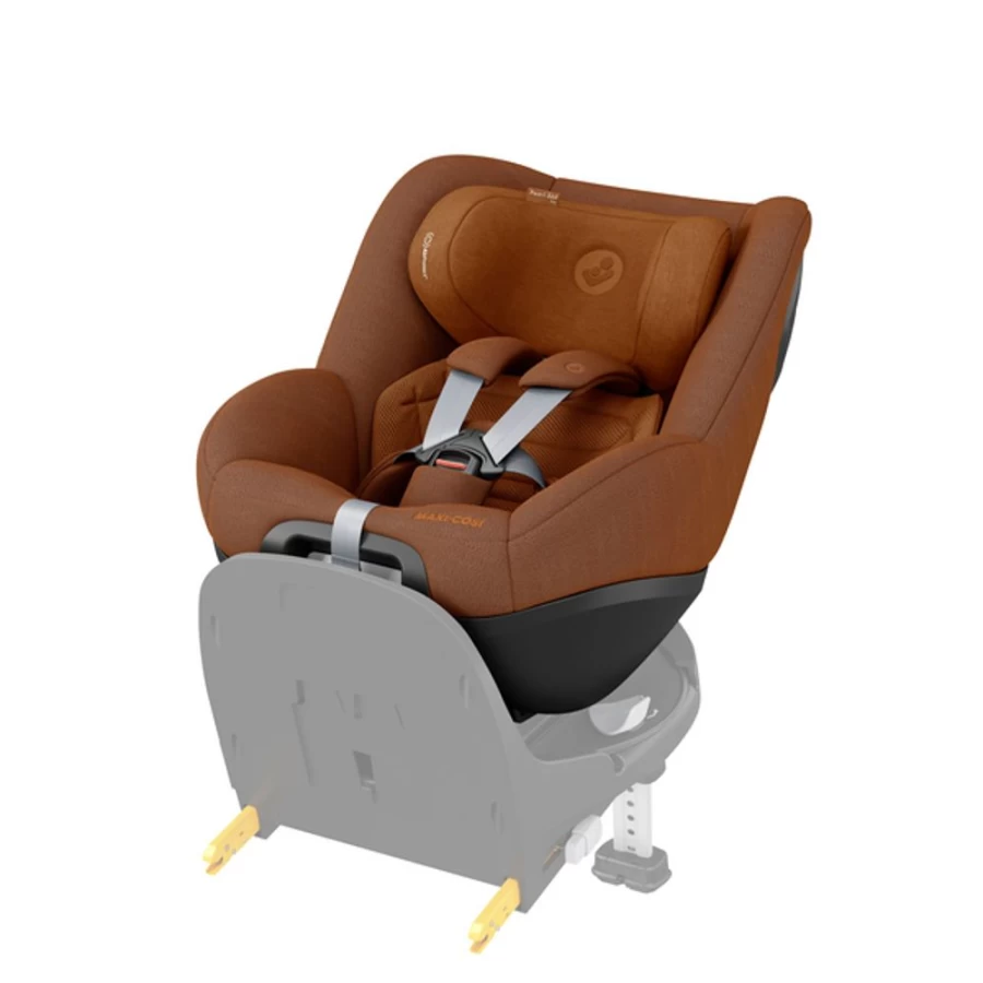 Maxi Cosi Pearl 360 Pro Rotating Car Seat - Genuine Cognac Color for Premium Safety & Comfort