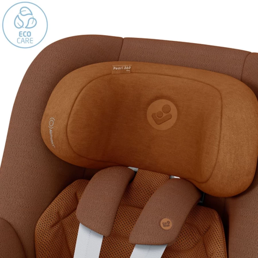 Maxi Cosi Pearl 360 Pro Rotating Car Seat - Genuine Cognac Color for Premium Safety & Comfort