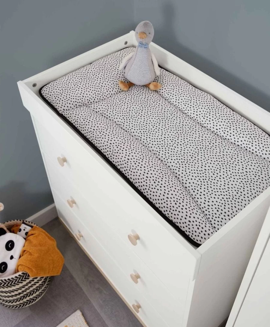 Mamas & Papas Mono Spot Waterproof Changing Mattress - Portable Baby Changing Pad