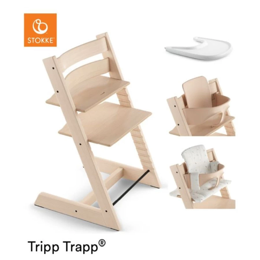 Stokke Tripp Trapp High Chair Cushion & Tray Set – Premium Comfort & Safety for Baby Feeding