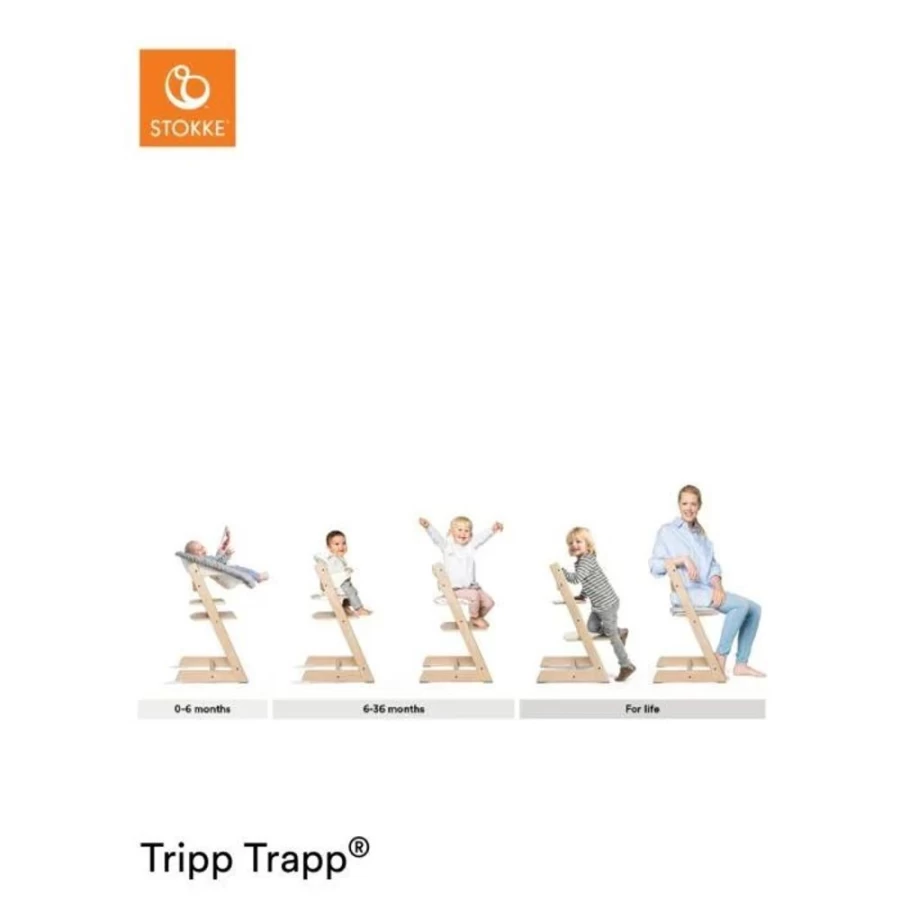 Stokke Tripp Trapp High Chair Cushion & Tray Set – Premium Comfort & Safety for Baby Feeding