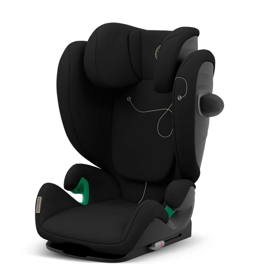 Cybex Solution G I-Fix Moon Black Convertible Car Seat for Safe and Comfortable Travel