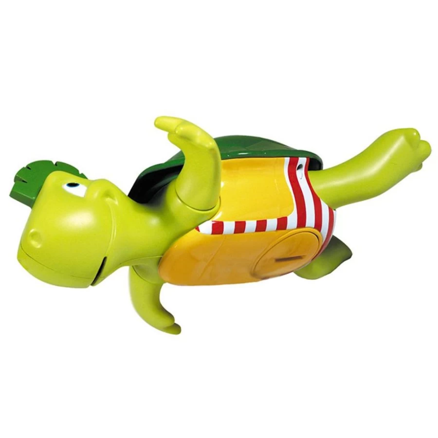 TOMY Singing Turtle Bath Toy - Fun Swimming Musical Toy for Kids