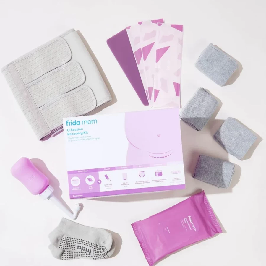Frida Postpartum C-Section Recovery Kit for Women – Essential Healing & Comfort After Cesarean Birth