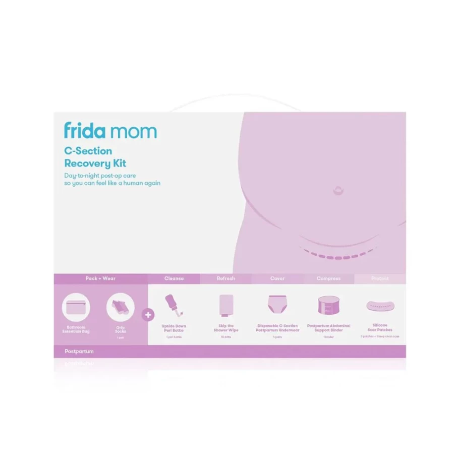 Frida Postpartum C-Section Recovery Kit for Women – Essential Healing & Comfort After Cesarean Birth