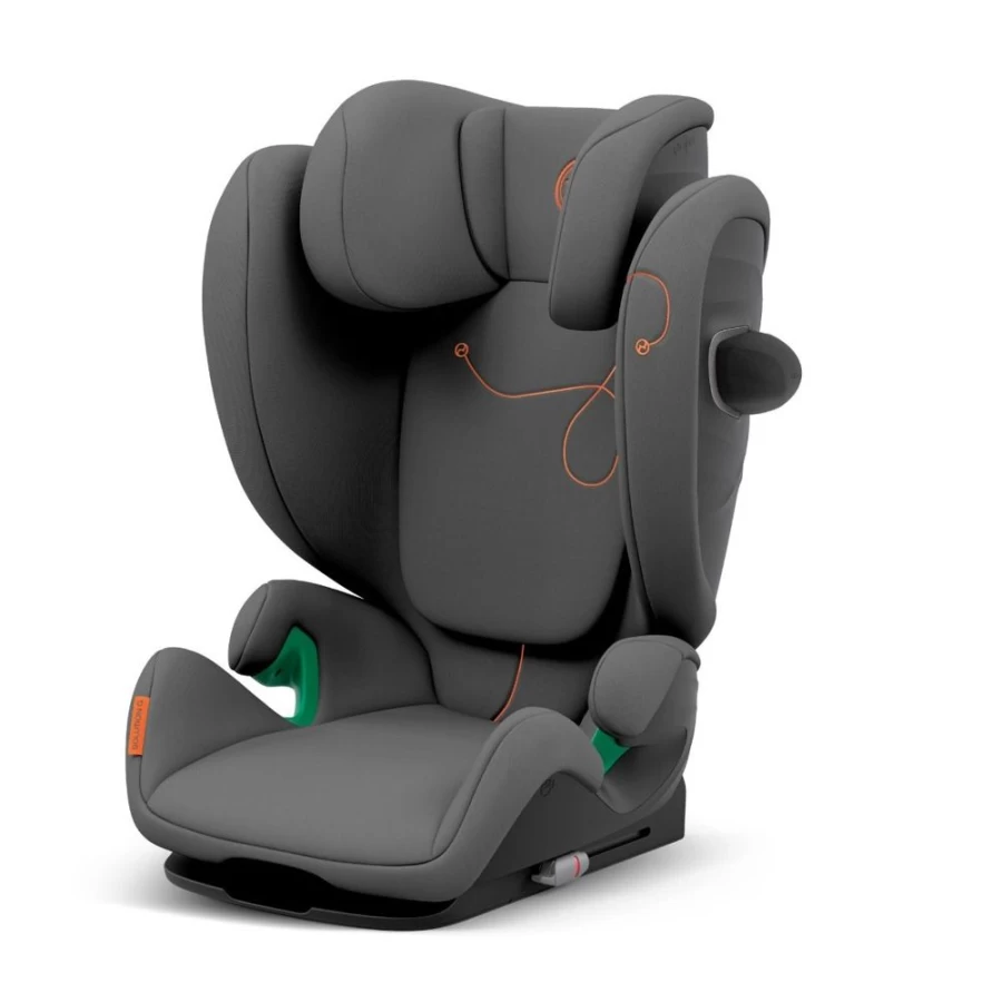 Cybex Solution G I-Fix Lava Grey Convertible Car Seat for Safe Child Travel