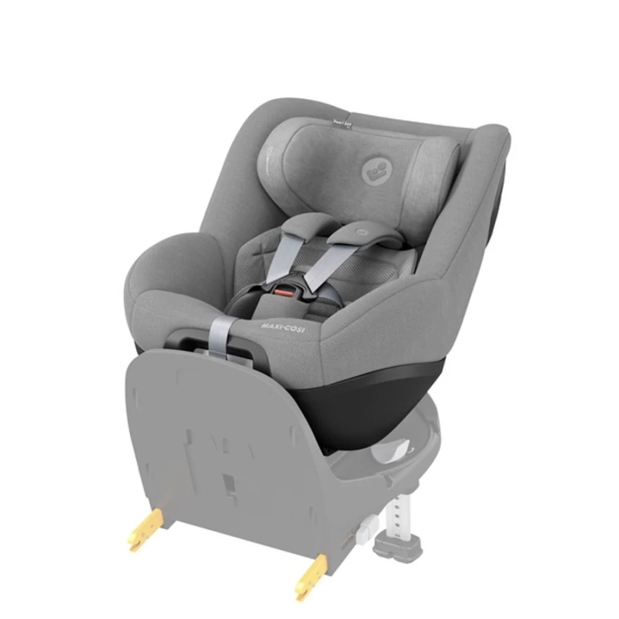 Maxi Cosi Pearl 360 Pro Convertible Car Seat - Authentic Grey, 360-Degree Rotating, Premium Safety & Comfort for Infants & Toddlers