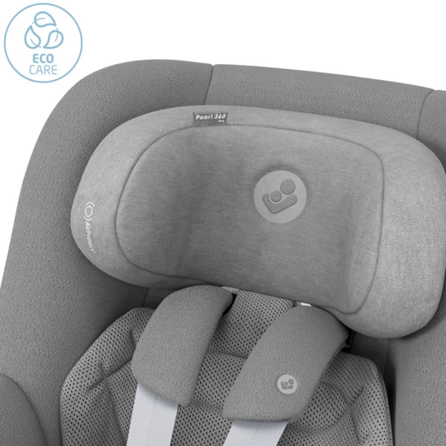 Maxi Cosi Pearl 360 Pro Convertible Car Seat - Authentic Grey, 360-Degree Rotating, Premium Safety & Comfort for Infants & Toddlers