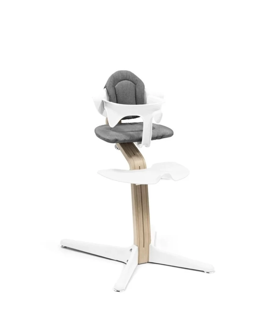 Stokke Nomi Chair - Natural White Ergonomic High Chair for Babies and Toddlers
