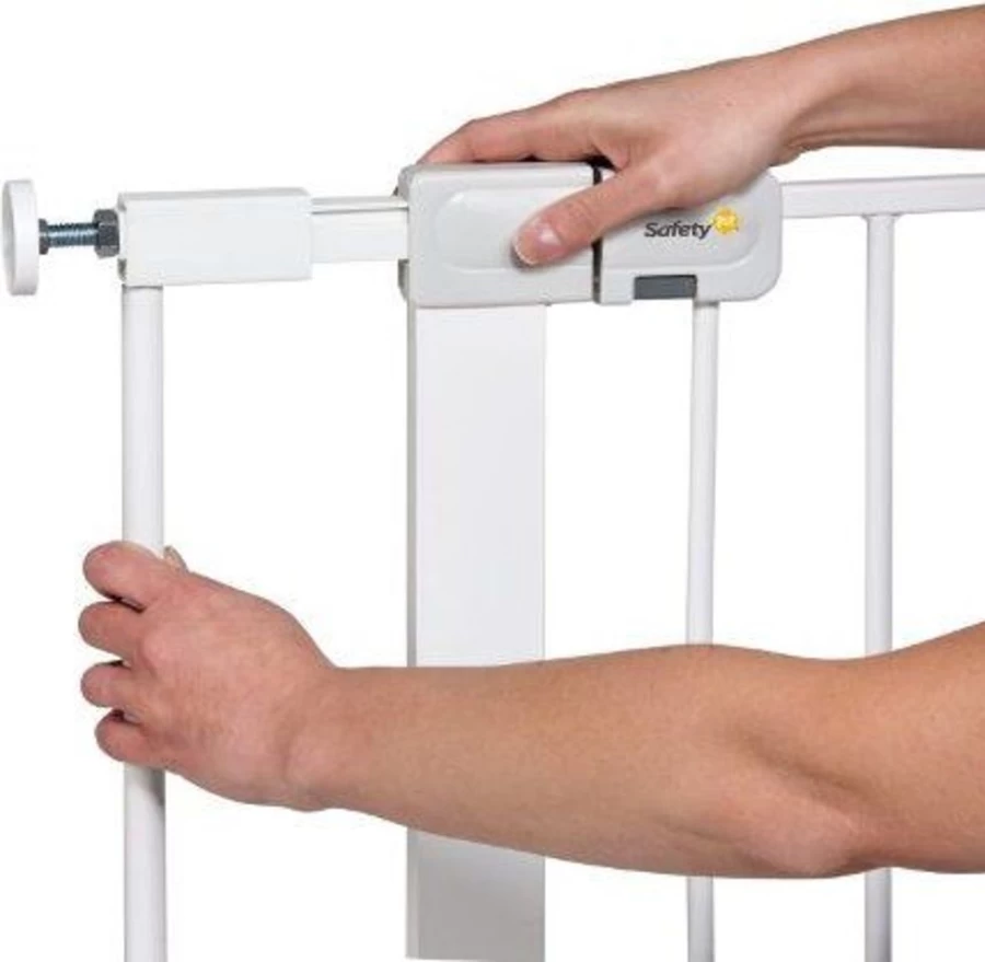 Safety 1st White Metal Gate Extension - 7cm Wide, Child Safety Barrier