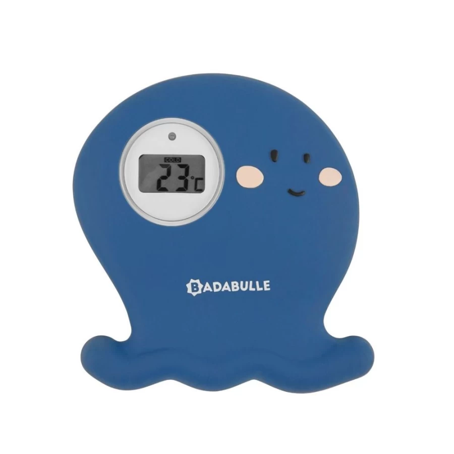 Babymoov Octopus Digital Bath Thermometer - Accurate, Waterproof Baby Safety Thermometer for Bath Time