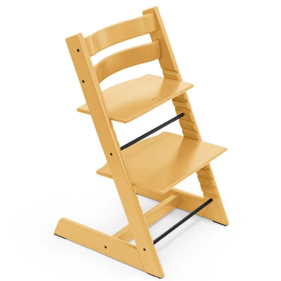 Stokke Tripp Trapp High Chair in Sunflower Yellow – Adjustable, Ergonomic Baby & Toddler Chair