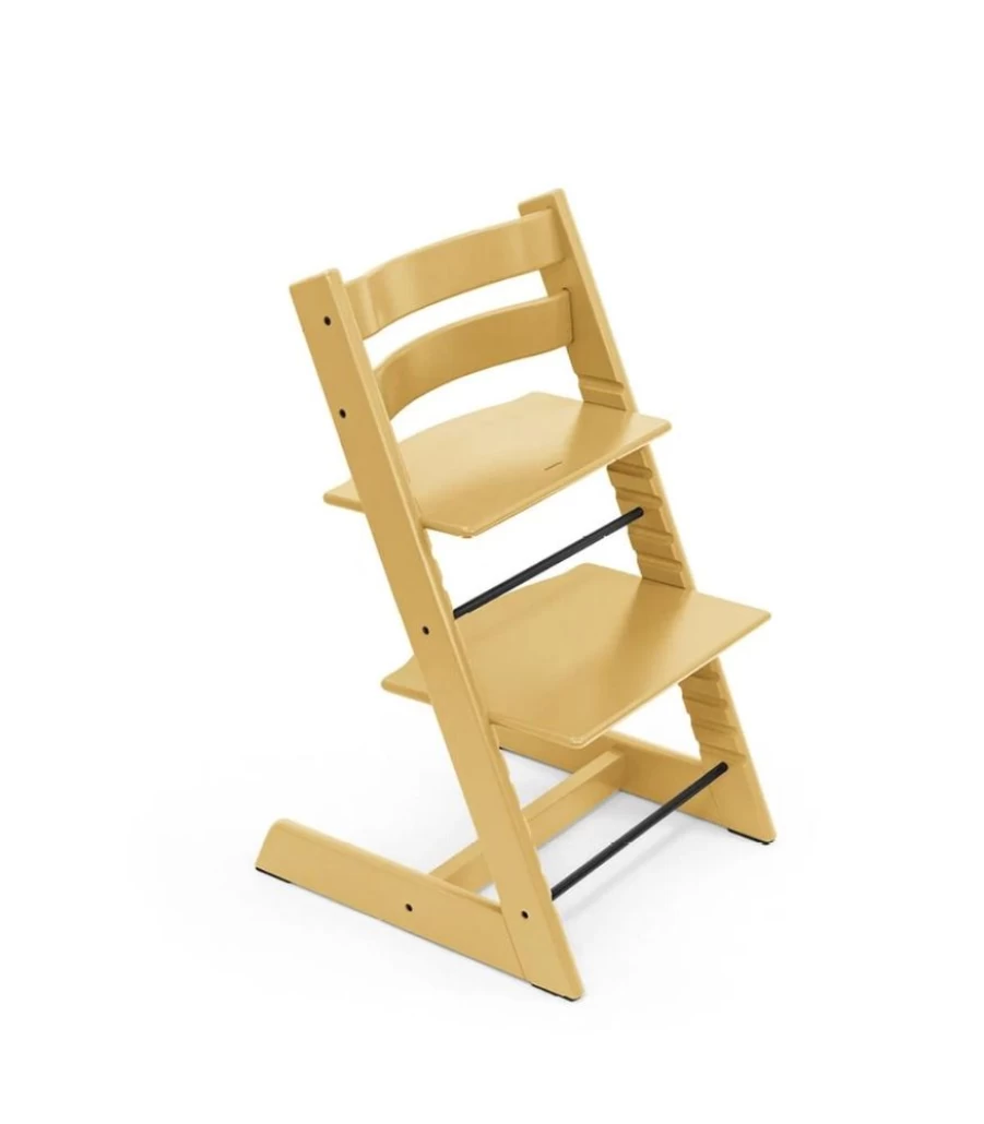 Stokke Tripp Trapp High Chair in Sunflower Yellow – Adjustable, Ergonomic Baby & Toddler Chair
