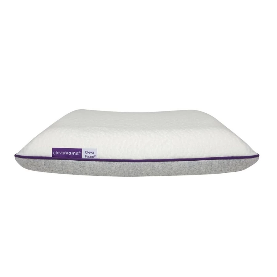 Clevamama Bedtime Clevafoam Baby Pillow – Supportive & Breathable Infant Headrest for Safe Sleep