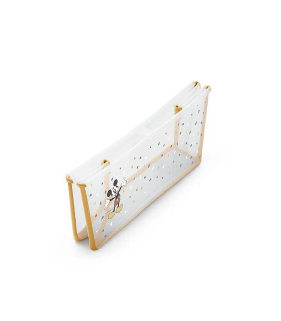 Stokke Flexi Bath Foldable Baby Bathtub - Mickey Mouse Celebration Design