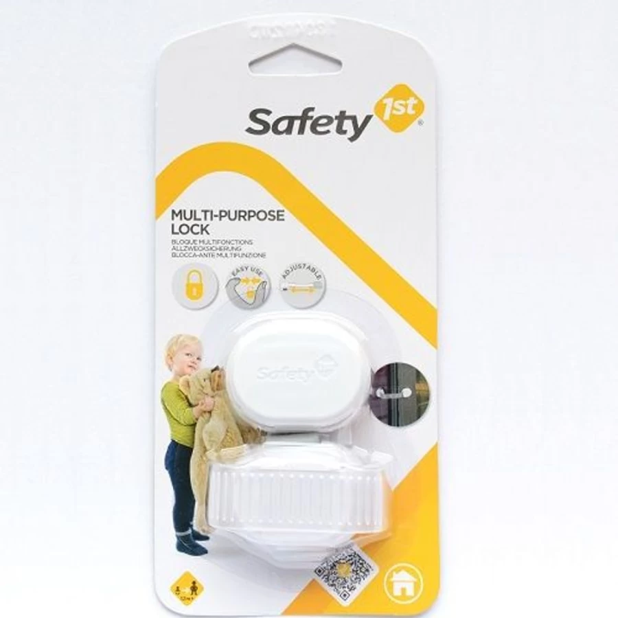 Safety 1st Childproof Multi-Purpose Cabinet & Drawer Lock (6-Pack) – Secure Baby Safety Locks for Home
