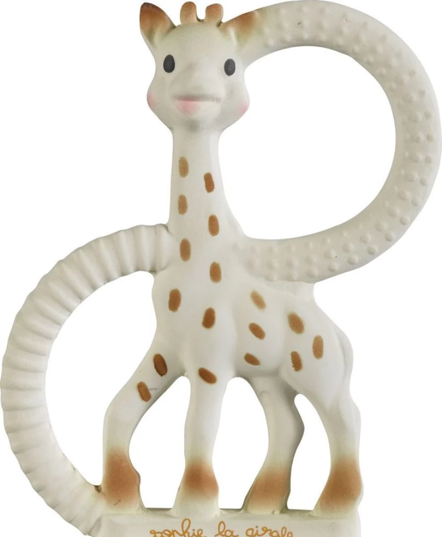 Sophie The Giraffe Teething Ring for Babies - Natural Rubber Infant Teether Toy by Sophie