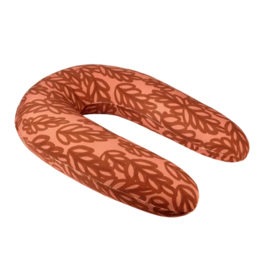 Babymoov 2-in-1 Maternity & Nursing Pillow for Pregnancy and Breastfeeding - Terracotta