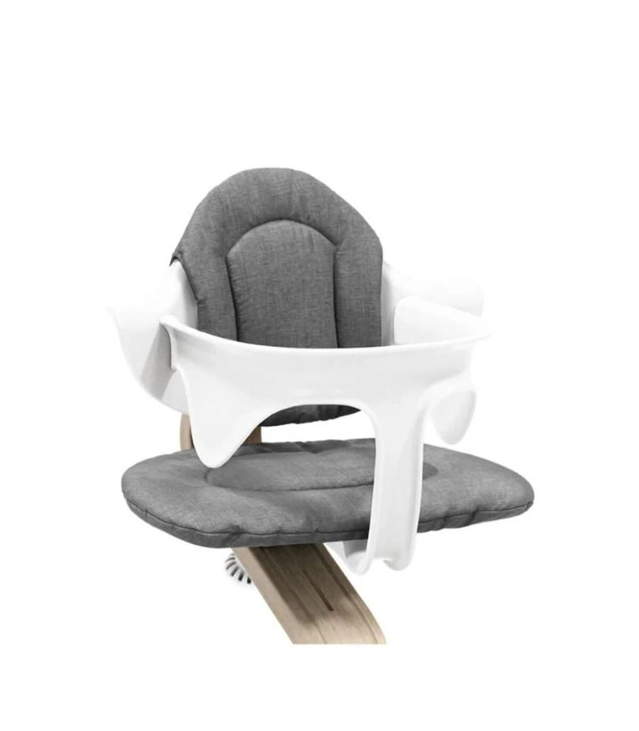 Stokke Nomi® White Baby Set - Modern High Chair & Feeding Accessories